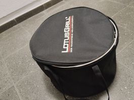 LotusGrill Holzkohlegrill schwarz mit Tasche gebraucht
