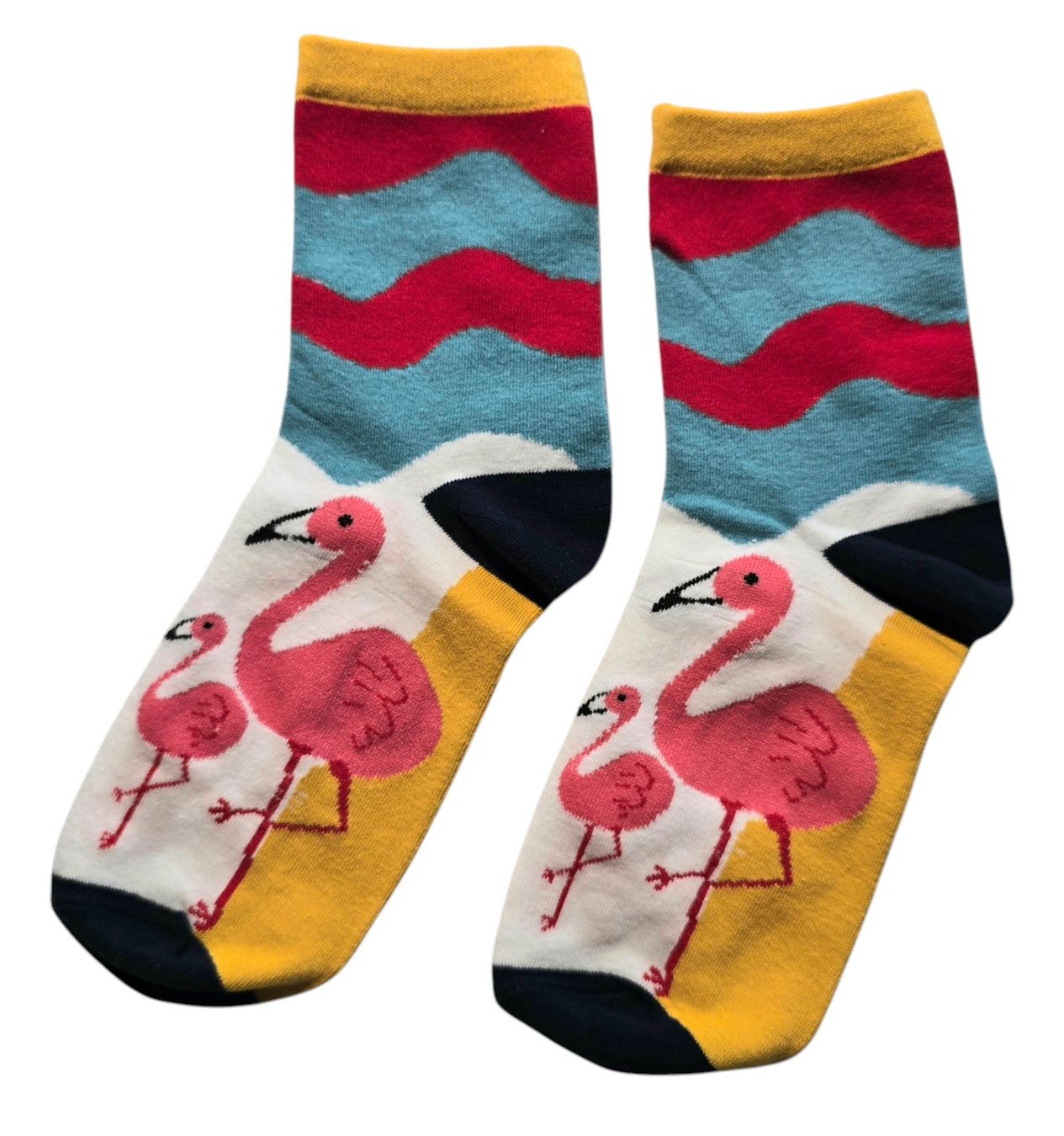 Calze: Socken Flamingos – Nuovo e nell'imballaggio originale da Zürich venduto da amysmith 1