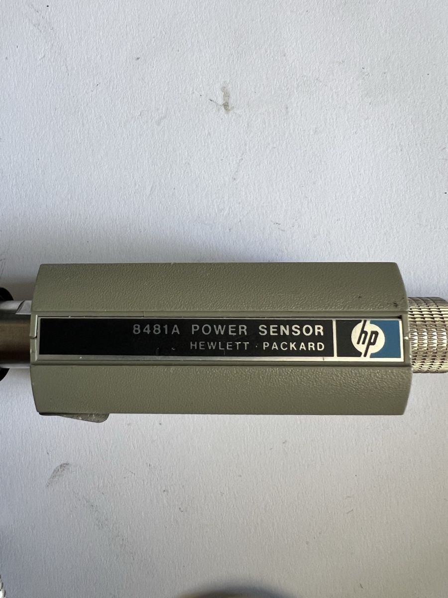 Hewlett Packard Misurare: HP 8481A Power Sensor 18 GHz Hewlett Packard HF Sensor top  – Usato da Oberhofen Thun'see venduto da SwissTreasure 5