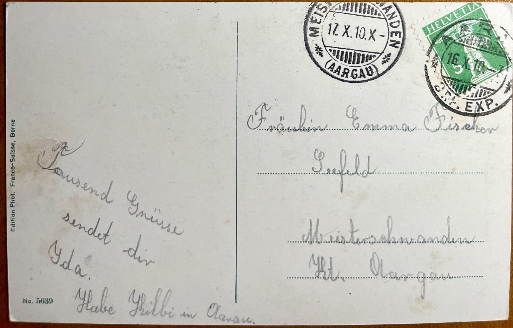 Cartoline postali: AARAU - Das Schloss 1910 – Usato da Lutry venduto da Ediego 1