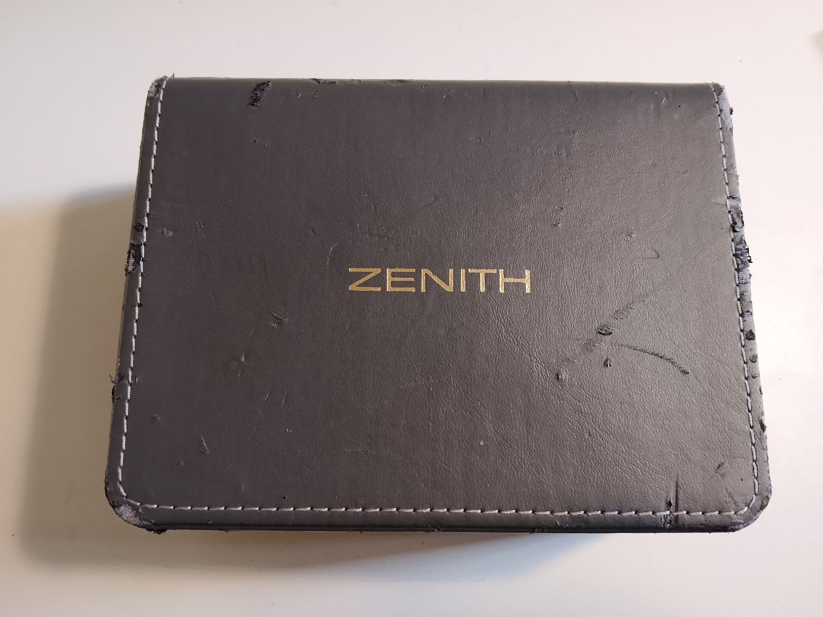 Scatole porta orologi: Vintage Zenith uhrenbox – Usato da Biel/Bienne venduto da Vintage-timearts 1