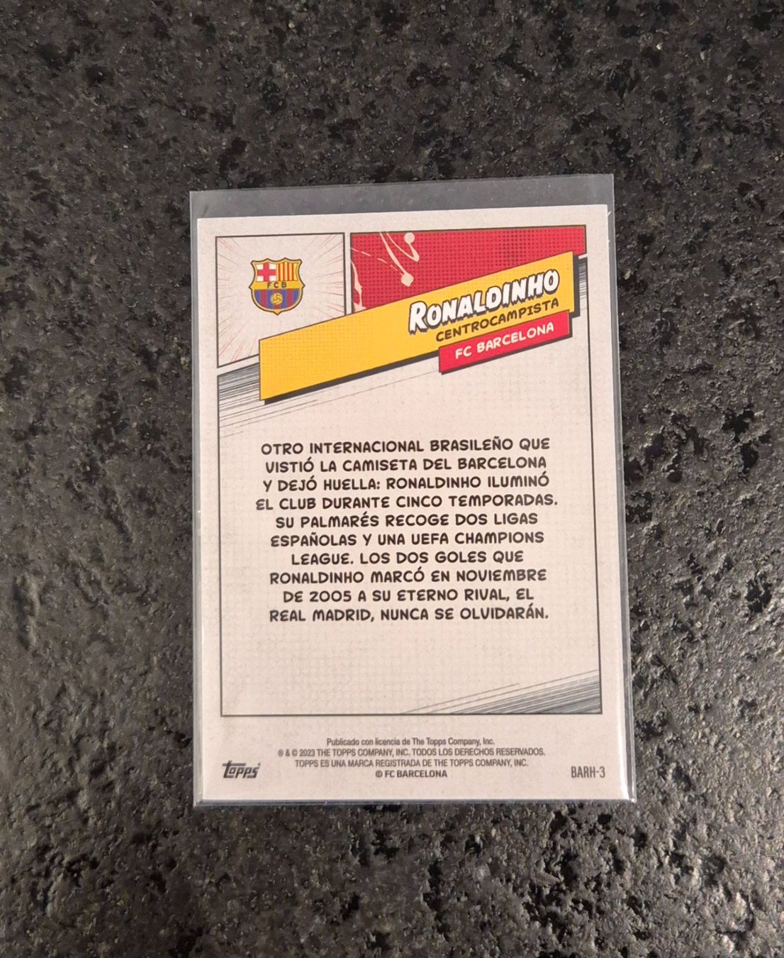 Topps Carte collezionabili: Ronaldinho - Barcelona - Topps – Nuovo (secondo la descrizione) da Burg AG venduto da Danoe 1