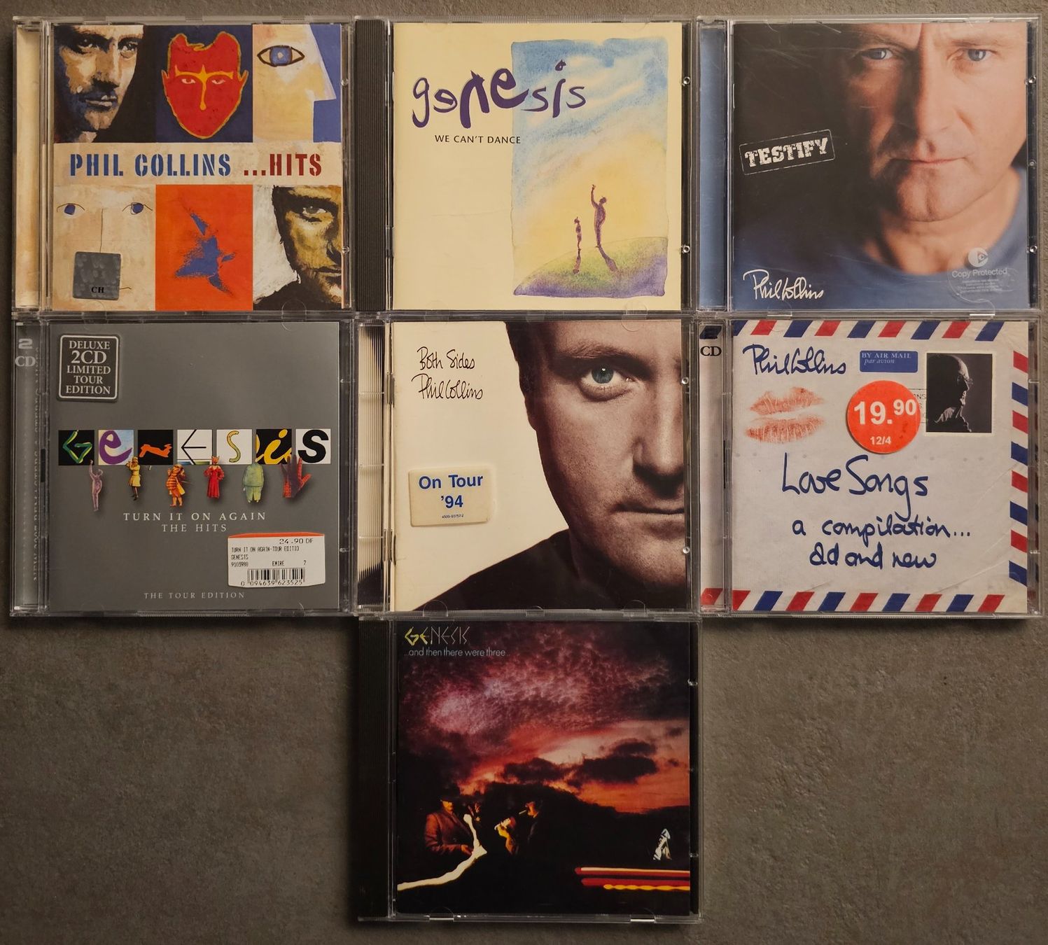 CD: Phil Collins & Genesis CD's – Usato da Unterkulm venduto da Chaplyn2018
