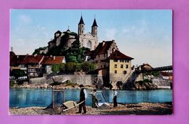 Aarburg - Bauarbeiten an der Aare