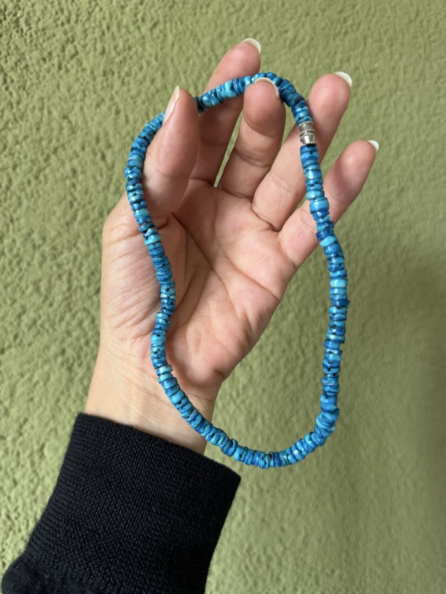 Catenine: Summer Vibes Turquoise Beaded Necklace - Unique Gift Idea – Nuovo (secondo la descrizione) da Zürich venduto da olalinda