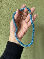 Summer Vibes Turquoise Beaded Necklace - Unique Gift Idea