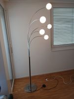 Design‑Bogenlampe mit 5 Kugeln & Lichtregler