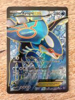 Pokemon Kyogre EX Sammelkarte sehr guter Zustand