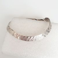 Silberarmband 925 mit Muster 