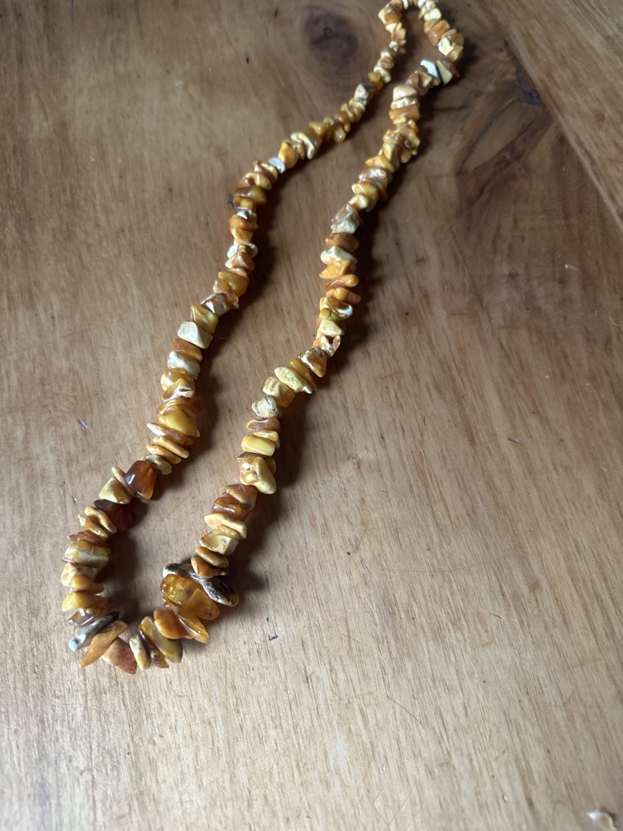 Catenine: Schöne Bernstein-Kette, butterscotch – Usato da Frauenfeld venduto da aluma14 5