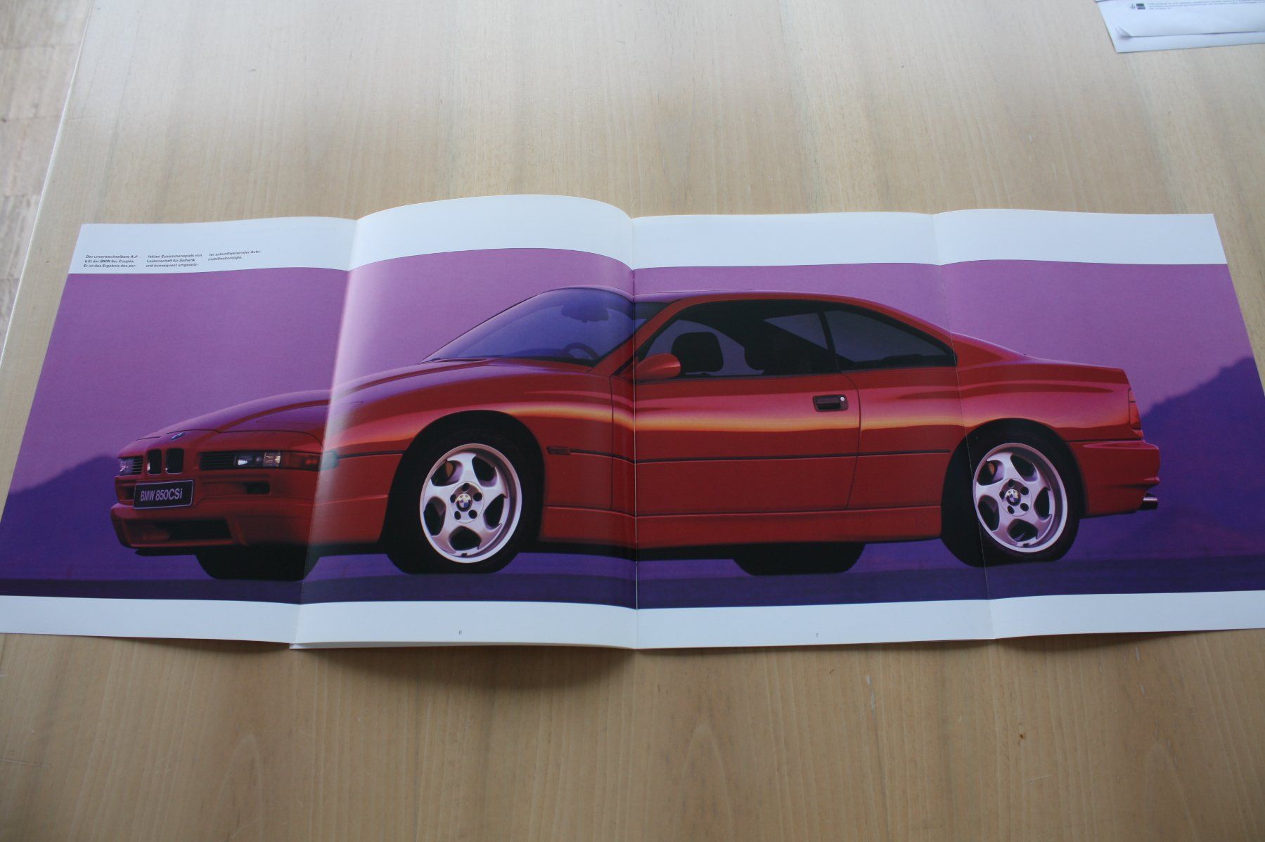 BMW Dokumente: BMW 8er Coupe Prestige Prospekt 1996 – Gebraucht aus Wikon von erwin400 3