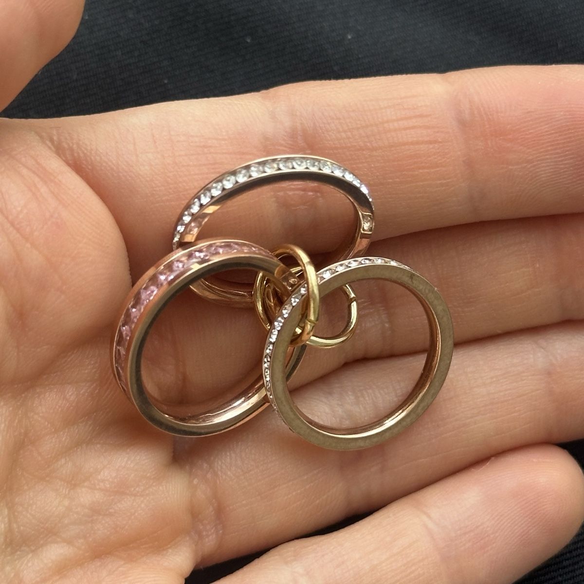 Anelli: Rosa Goldene Dreifachring  – Nuovo (secondo la descrizione) da Givisiez venduto da dor_xb9k 1