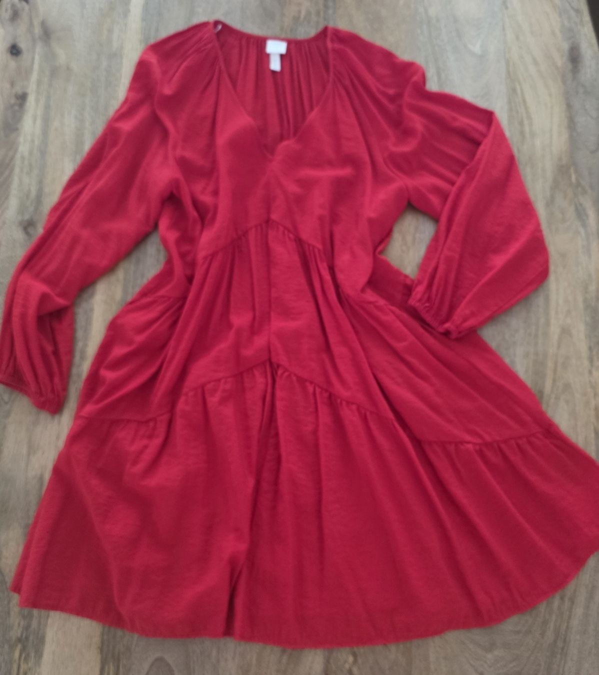 H&M Kleider: Kleid rot Grösse M H&M – Gebraucht aus Rheinsulz von Gilea 5