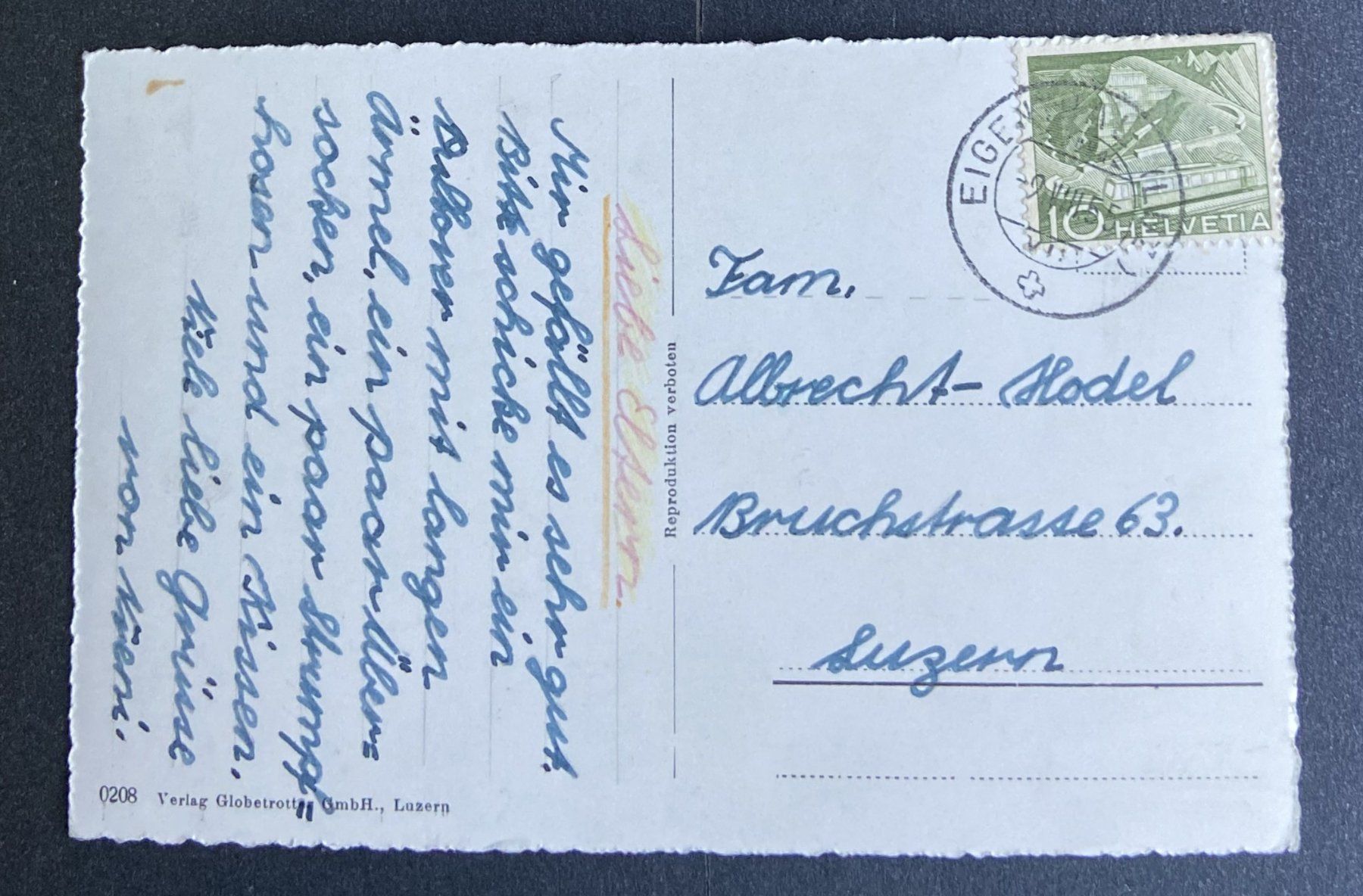 Cartoline postali: AK Kurort Eigental – Usato da Böckten venduto da Hansi36 1