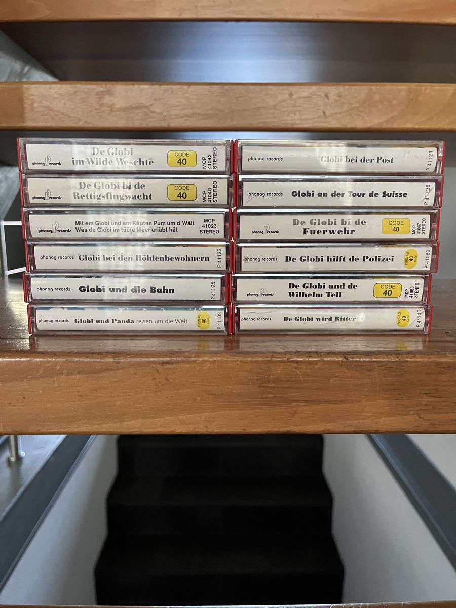 Musicassette: 12 Globi Kassetten gebraucht – Usato da Rheinfelden venduto da est_vy9j 1