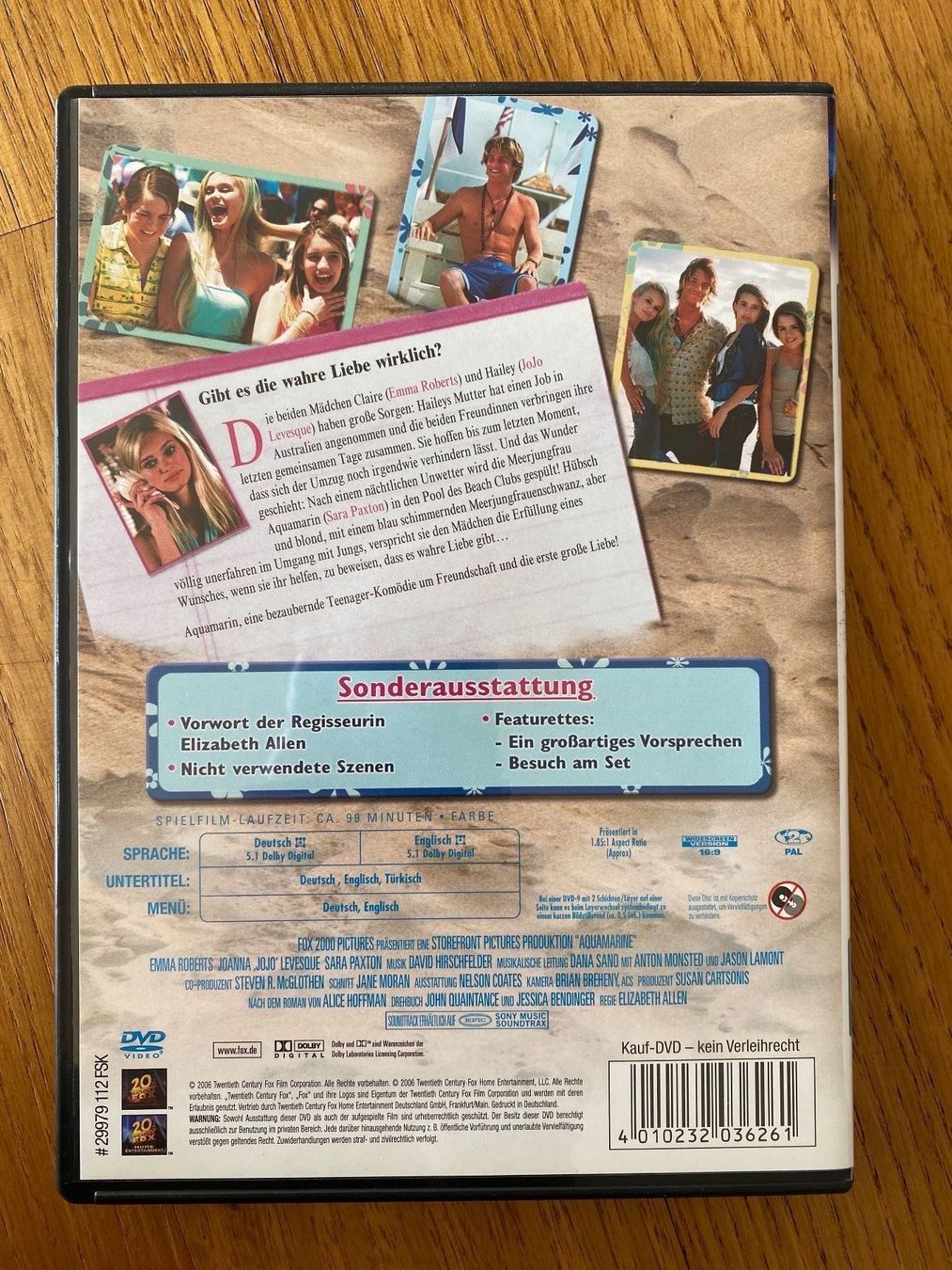 Tutti i DVDs: DVD Aquamarin – Usato da Sissach venduto da laura.x4 1