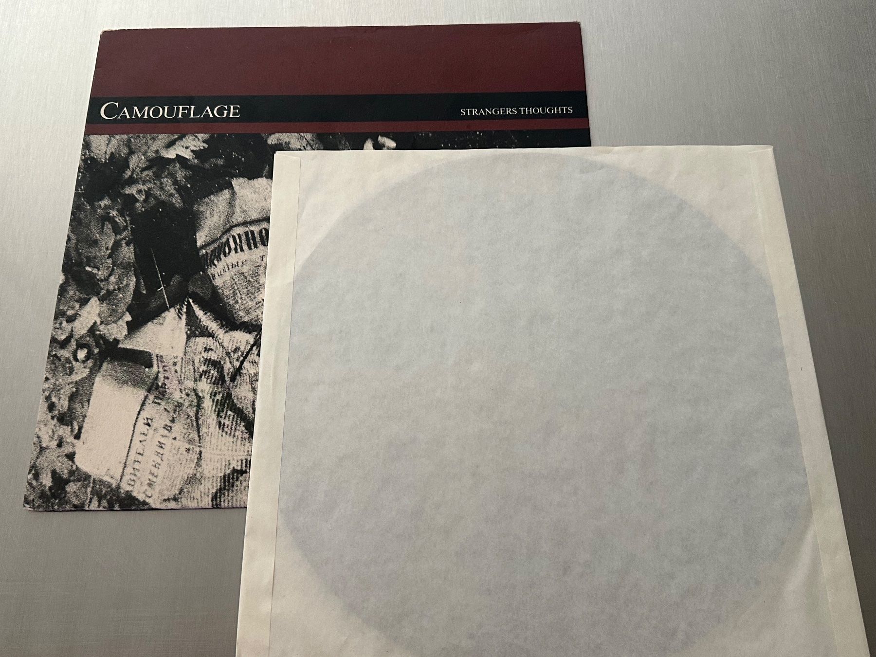 Dischi in vinile: CAMOUFLAGE 12 STRANGERS THOUGHTS – Usato da Sion venduto da jaipur1401 1