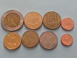 Namibia circulating coins,delivery end of Oct