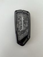 VW Schlüssel Hülle Etui Schutz Schwarz Metall Neu!