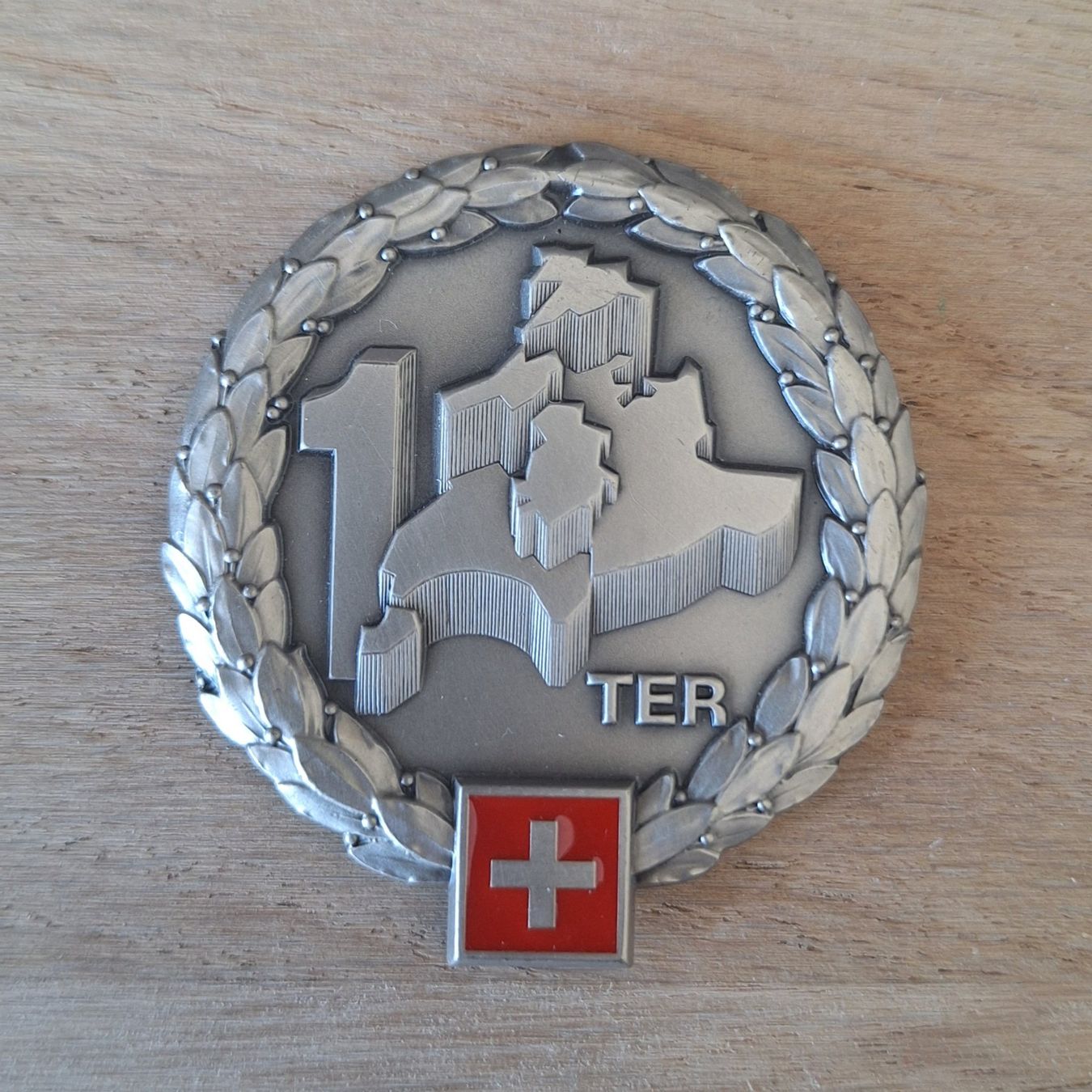 Schweizer Armee Placchette & Badge: Beret Emblem – Usato da Jongny venduto da Cyborg1971