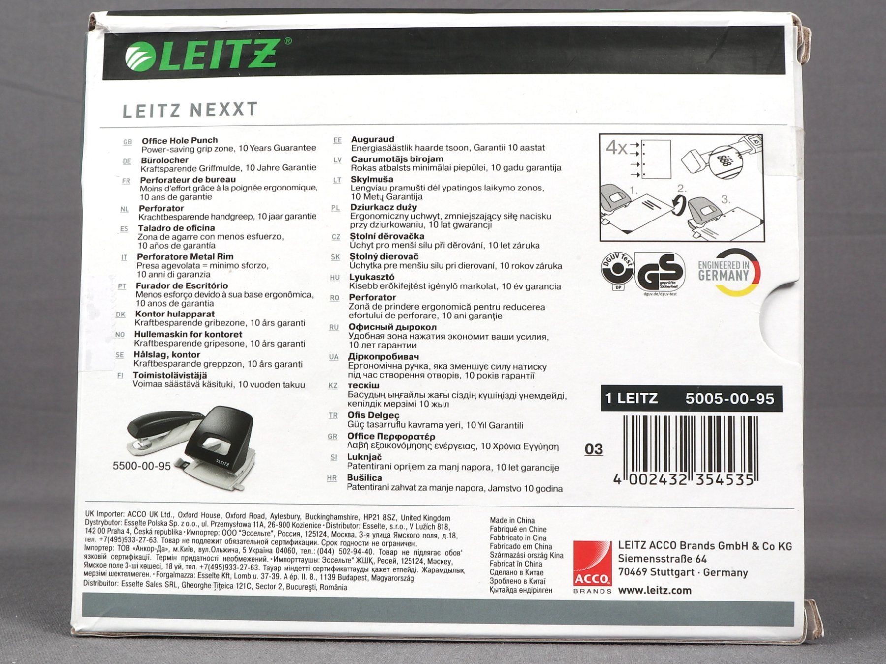Leitz Alle Werkzeuge: LEITZ hole punch locher – Neu (gemäss Beschreibung) aus Steinen von Restwert_Steinen 7