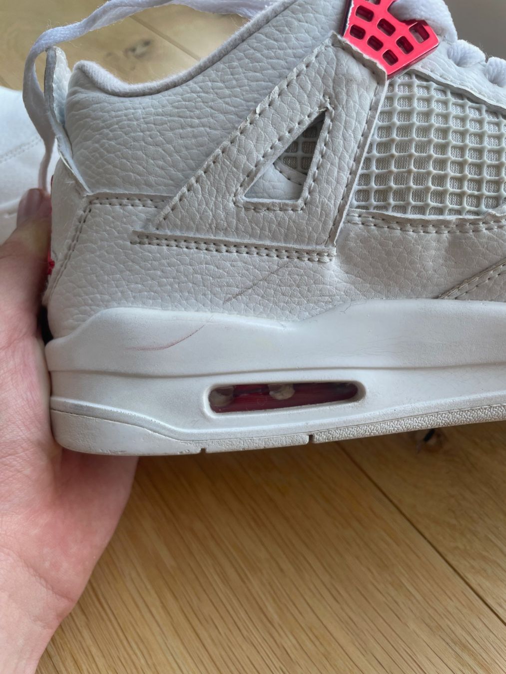Jordan Scarpe da uomo: Nike Jordan 4 retro metallic red – Usato da Fortunau (Ayent) venduto da ric_j22s 4