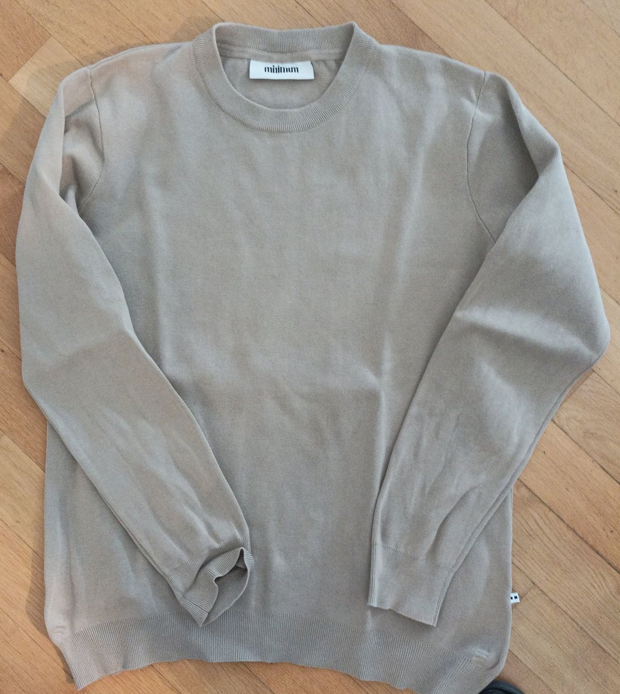 Maglioni & Felpe: Minimum Herrenpullover Gr. 1 /S beige Top Zustand modern – Usato da Buchs/SG venduto da ori_k6tq
