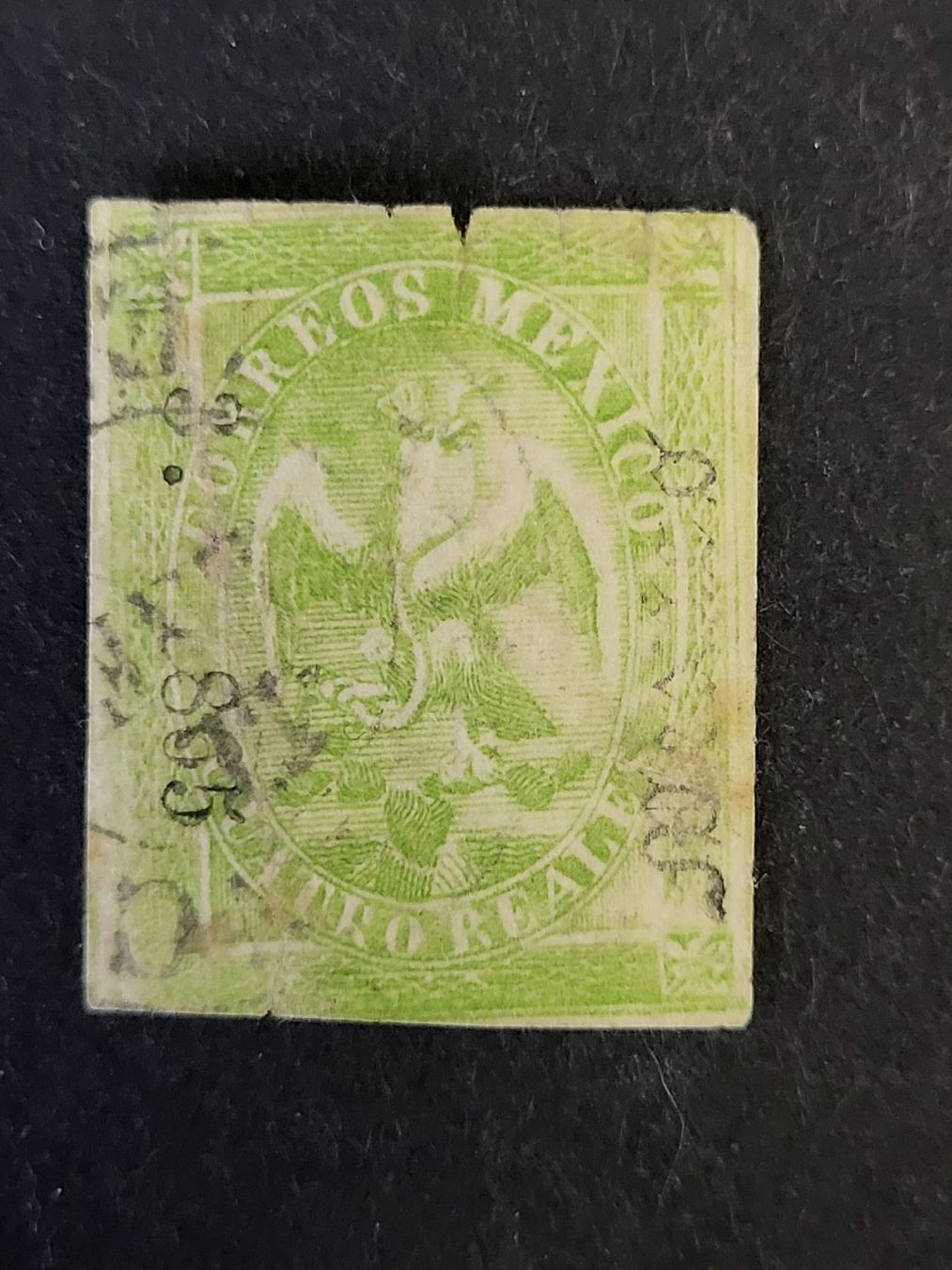 Alle Briefmarken: 1864  Mexiko Empire  -  Adler – Gebraucht aus stäfa von brandy66