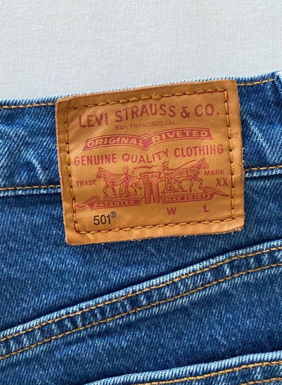 Levi's Jeans: Shorts 501 von LEVI'S – Neu (gemäss Beschreibung) aus Gondiswil von shaenu 2