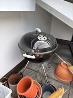 Weber Holzkohlegrill schwarz  