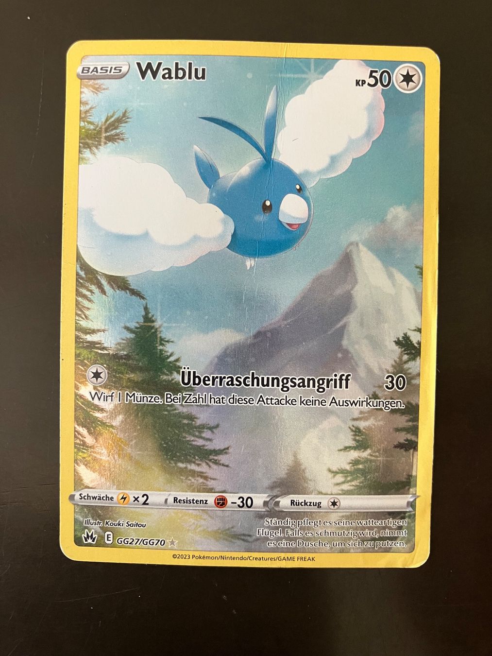 Pokémon Carte collezionabili: Pokémon Karte - Wablu – Usato da Gossau ZH venduto da EBHA