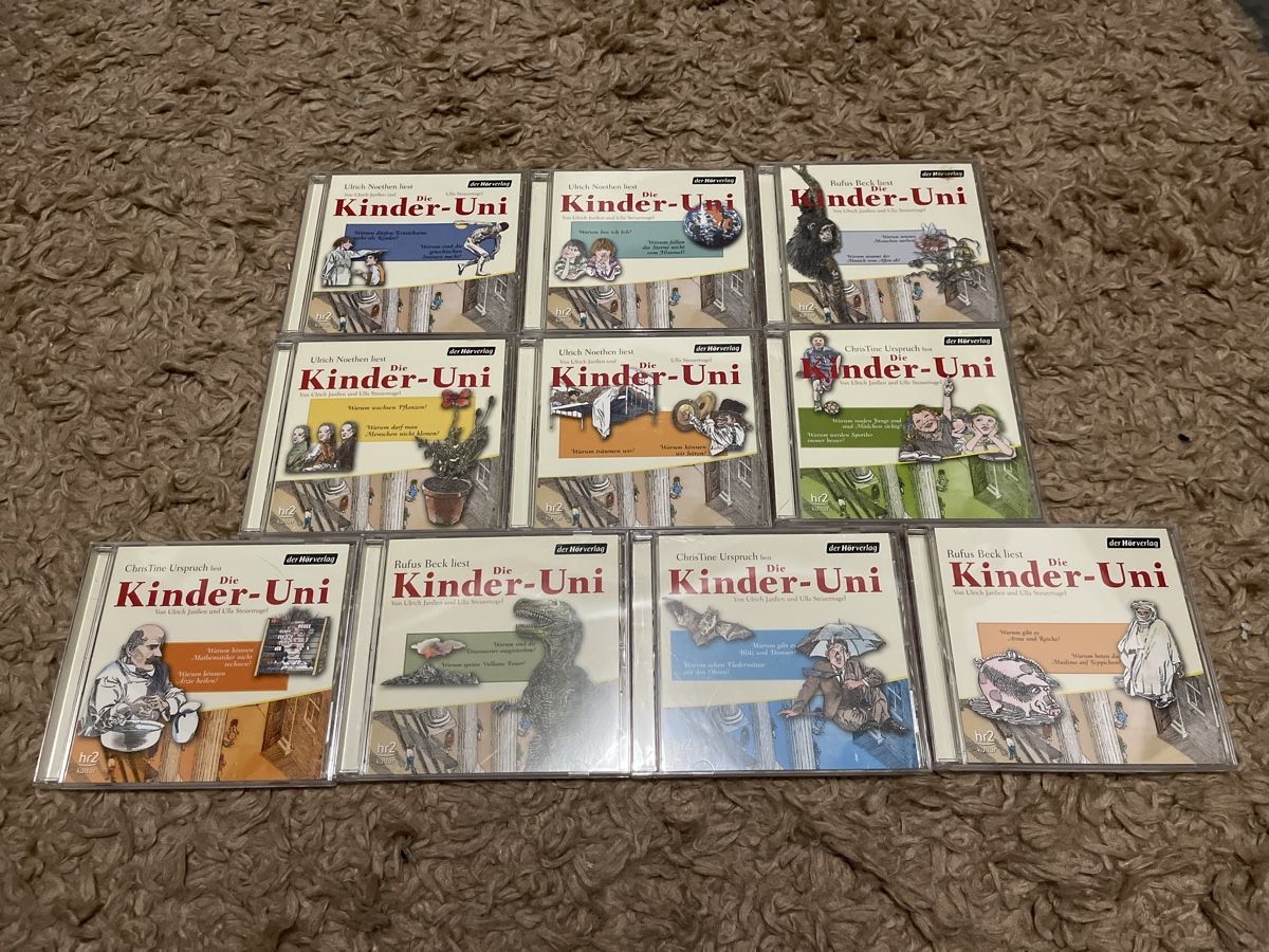 CDs: 10er CD-Set Die Kinder-Uni – Gebraucht aus Unterkulm von AnoliOccasion