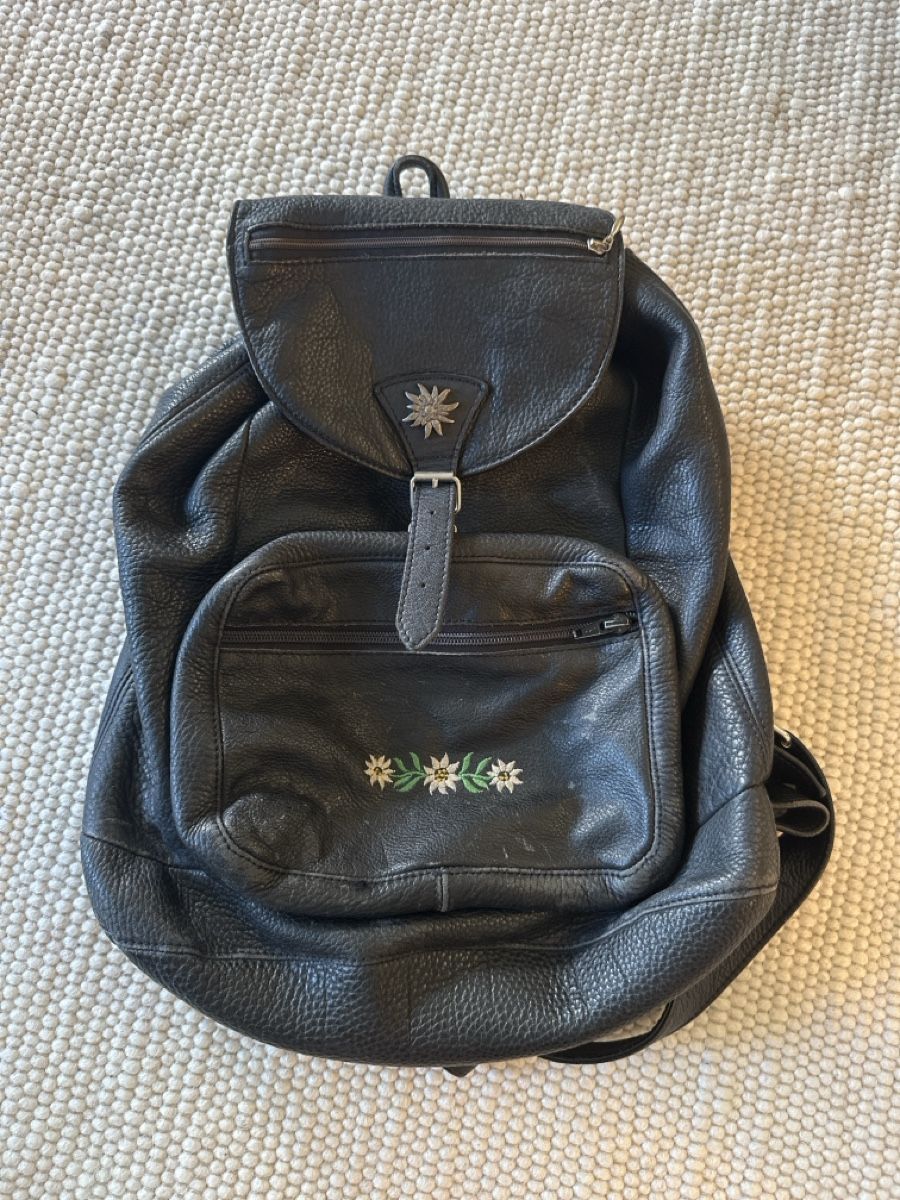 Zaini: Lederrucksack Edelweiss – Usato da Niederbuchsiten venduto da domoll