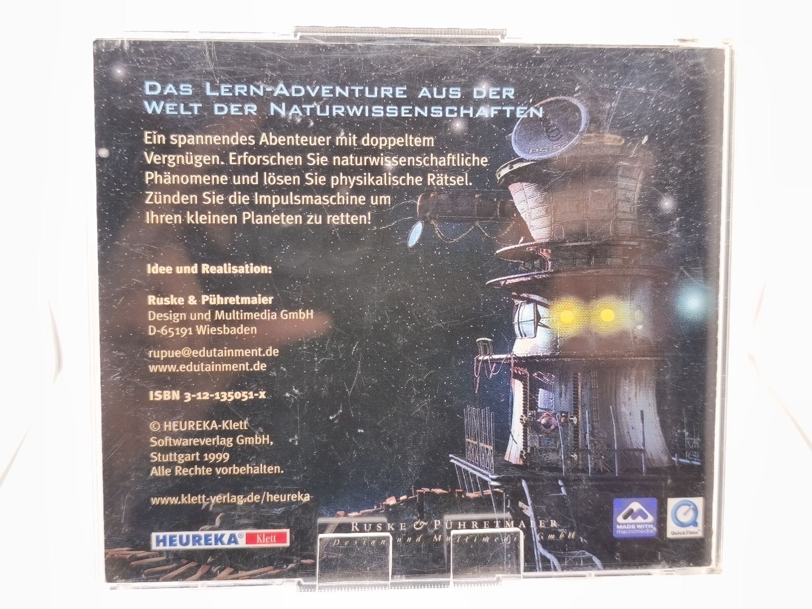 Spiele: Jeu PC PHYSIKUS - L'aventure du monde des sciences  – Gebraucht aus Conthey von Th3gr4yf0x 1