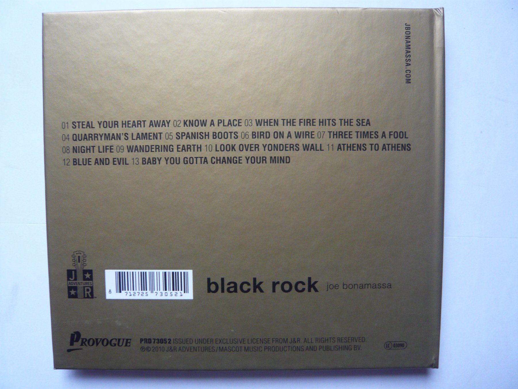 CDs: JOE BONAMASSA black rock – D'occasion à Winterthur par Cajun 2