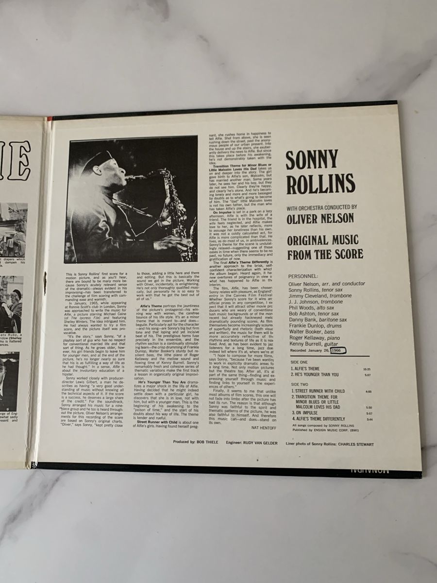 Schallplatten: Sonny Rollins /Alfie – Gebraucht aus lausanne von Ccheche 2