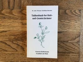 Taschenbuch der Heil- und Gewürzkräuter, wenig gebraucht