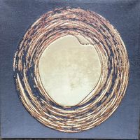 Modernes Keilrahmen-Bild, abstrakt, 56 x 56 x 1.5 cm