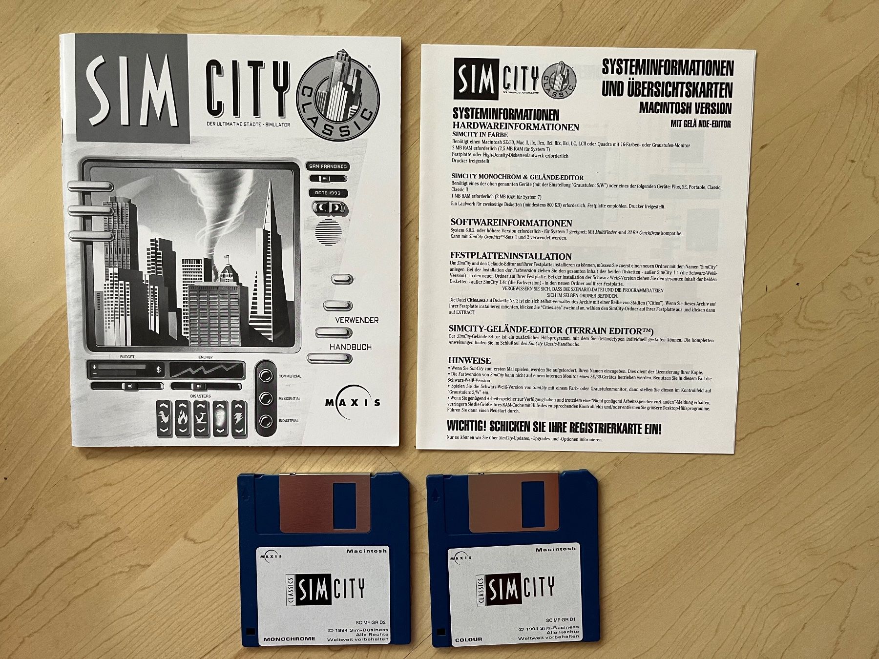 Giochi: Vintage Macintosh Game "SimClassics: Maxis Collections 1" – Usato da Zürich venduto da Gurkis 5