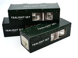 Teelichthalter Set, 3 Stück, festlich & neuwertig!