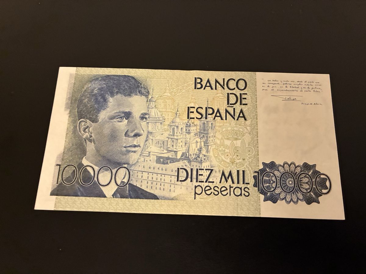 Banconote: 10000 pesetas – Usato da Dällikon venduto da Woldbanknoten 2
