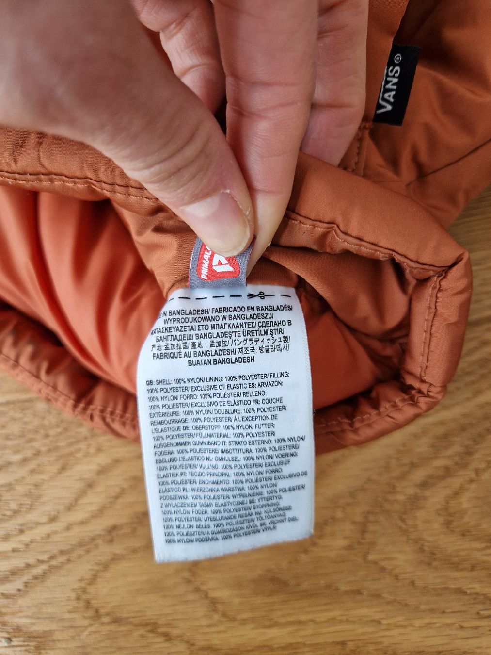 Vans Giacche: Daunenjacke Vans rostorange Grösse S – Usato da Eschenbach SG venduto da SanFranciscoCalifornia 6