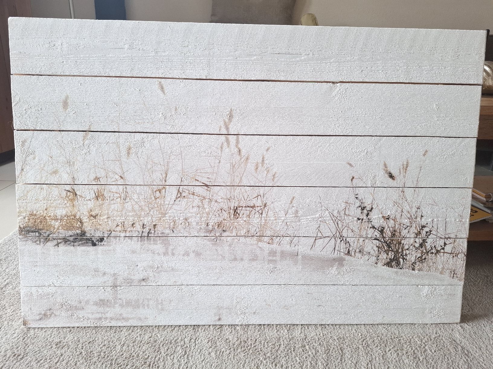 Poster & Bilder: schönes Holzbild "feine Gräser" – Gebraucht aus Wil SG von cro_27r5