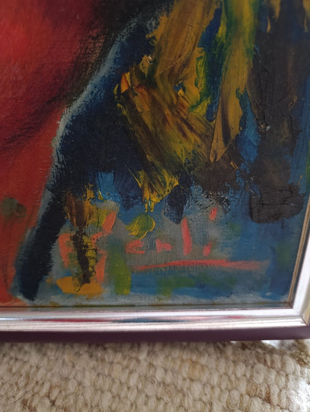 Dipinti: Original Oelbild ,signiert – Usato da Rüthi (Rheintal) venduto da marycsipet 3