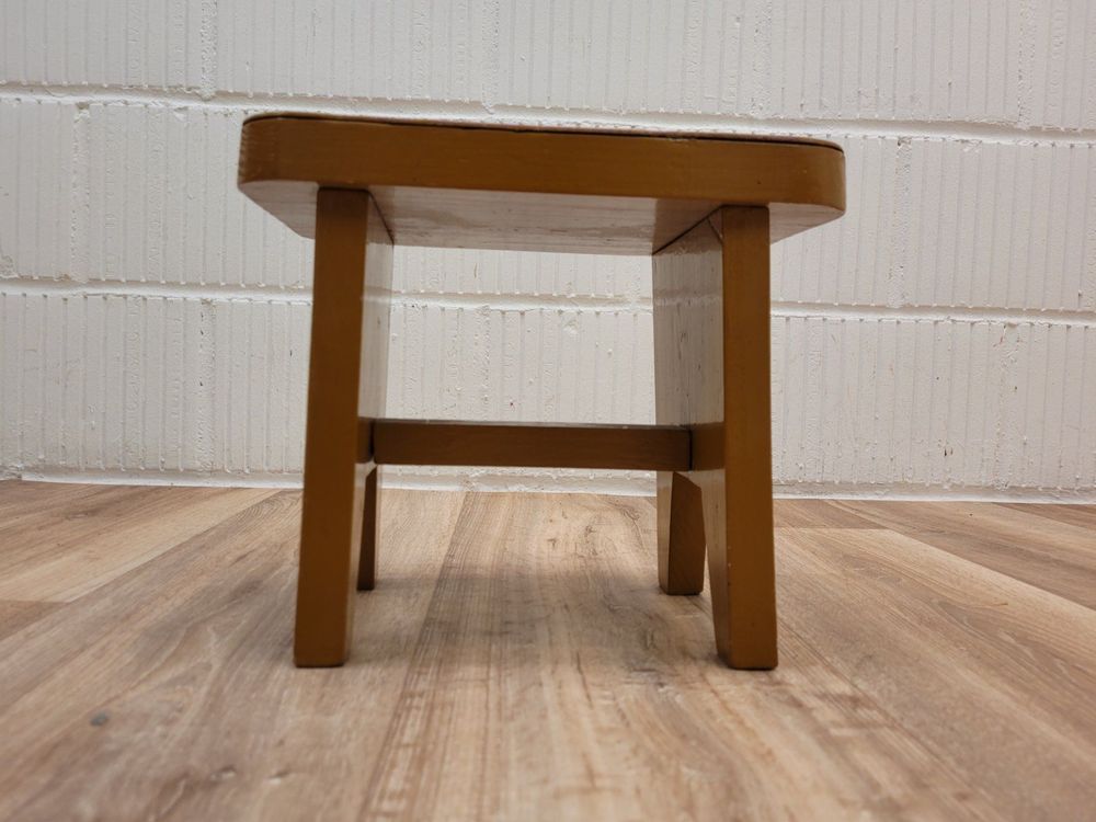 Blumenhocker Holz, Vintage FussSchemel Kaufen auf Ricardo