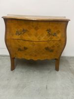 Bombe-Kommode Rokoko Stil furniert mit Edelhölzern ca. 1900