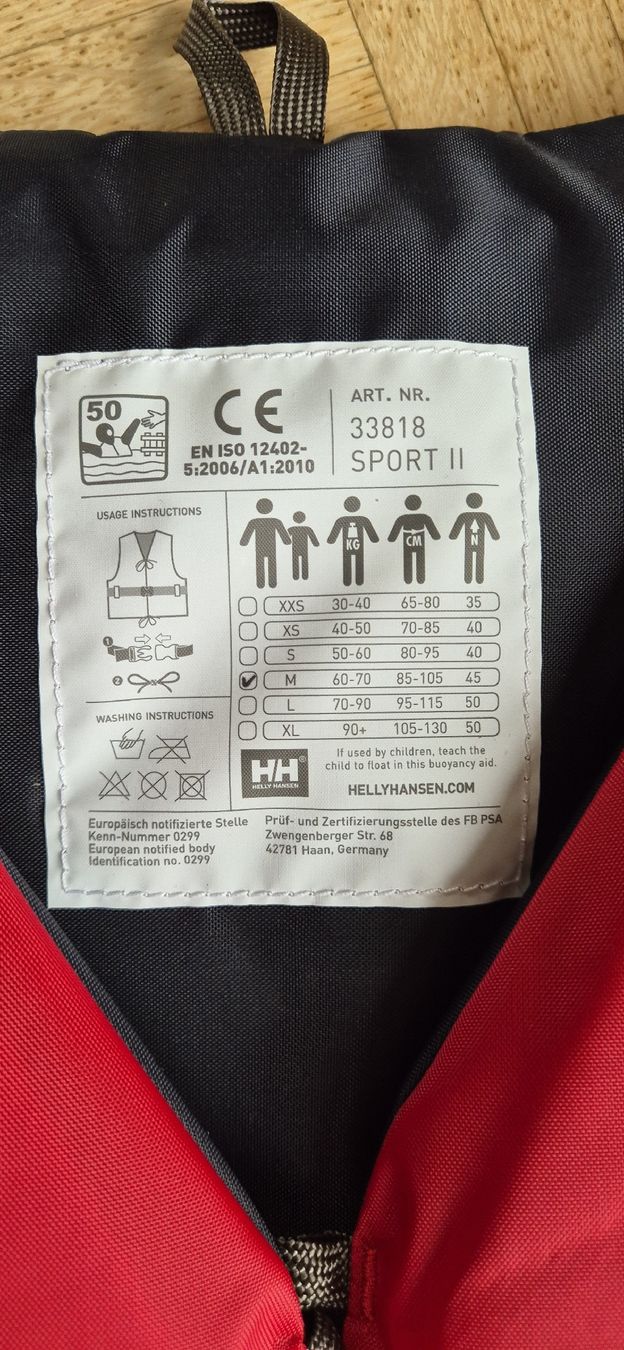 Helly Hansen Gilets de sauvetage: Schwimmweste Gr. M Helly Hansen – Neuf (Voir description) à Langenthal par amistoso 1