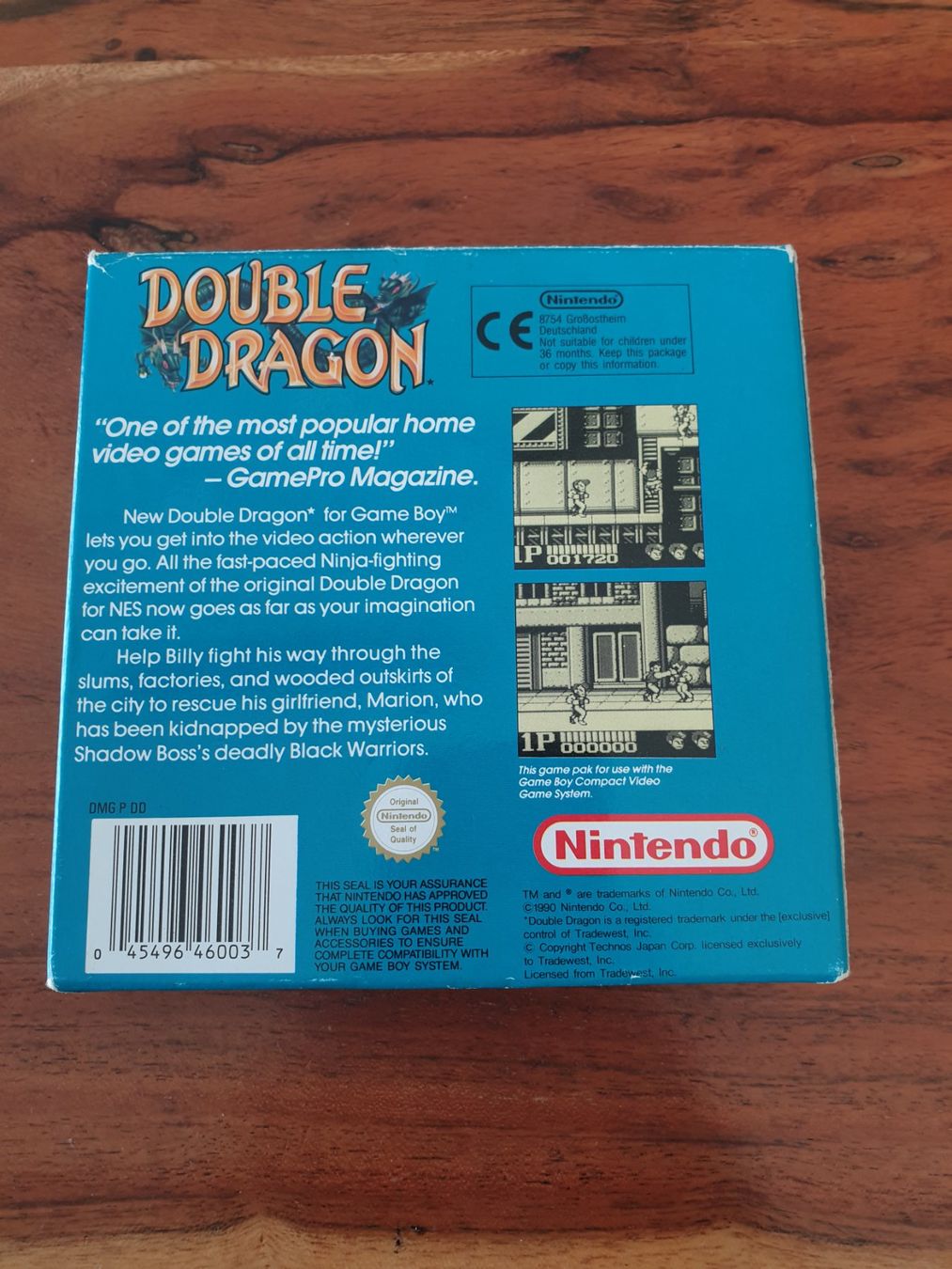Jeux: Double Dragon OVP Nintendo Gameboy – D'occasion à Rain par Laupia 1