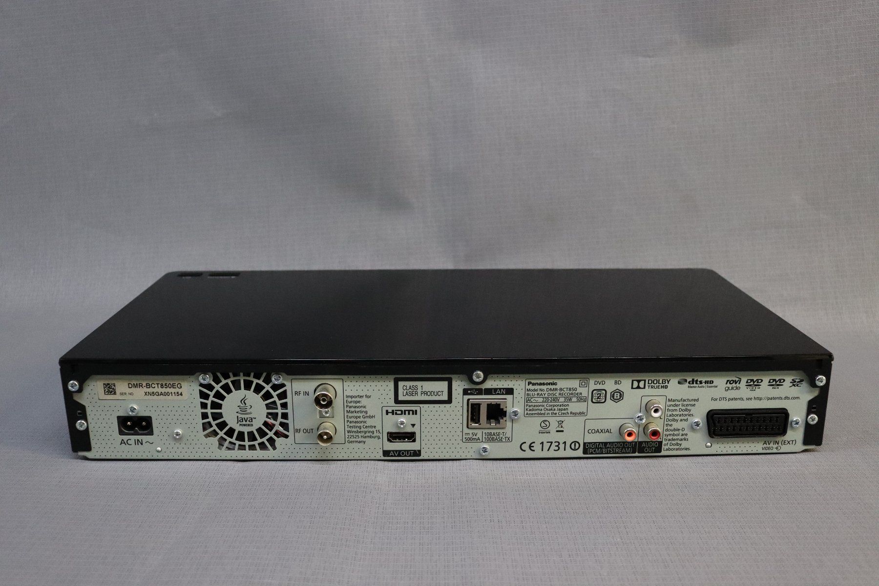 Panasonic Receiver: Panasonic DMR-BCT850EG – Gebraucht aus Boniswil von Ubabo 3