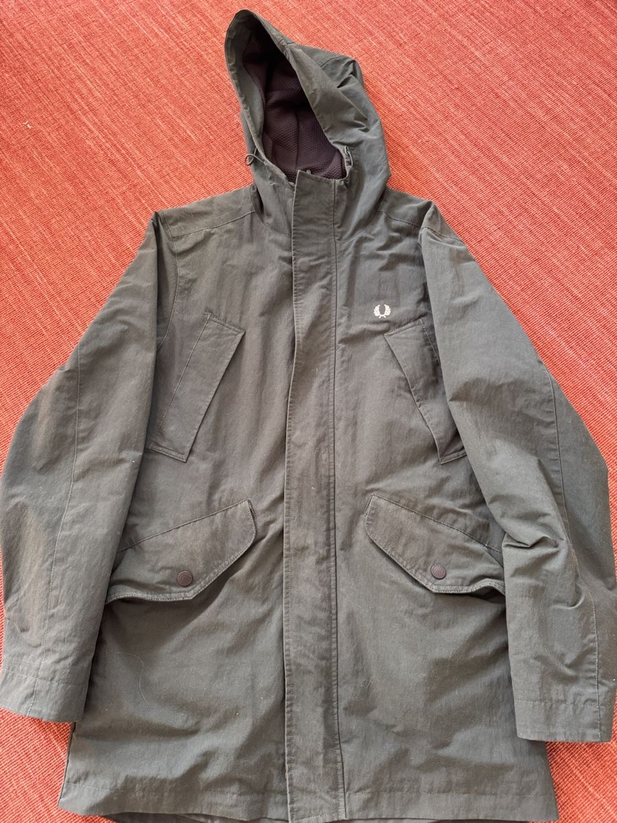 Fred Perry Giacche: Jacke Fred Perry ,Olivgrün, Grösse S – Usato da Cham venduto da Ris2934